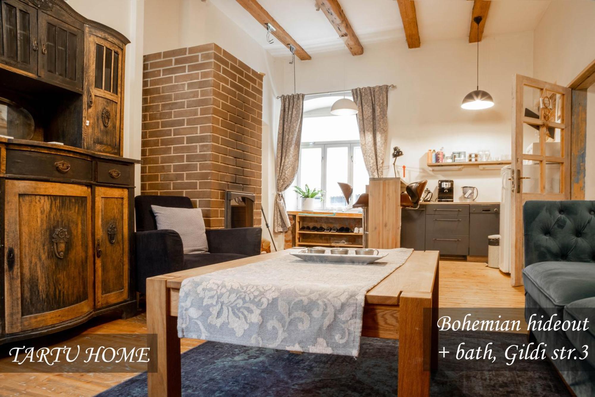 Bohemian Hideout, Old Town, Tartu Home المظهر الخارجي الصورة